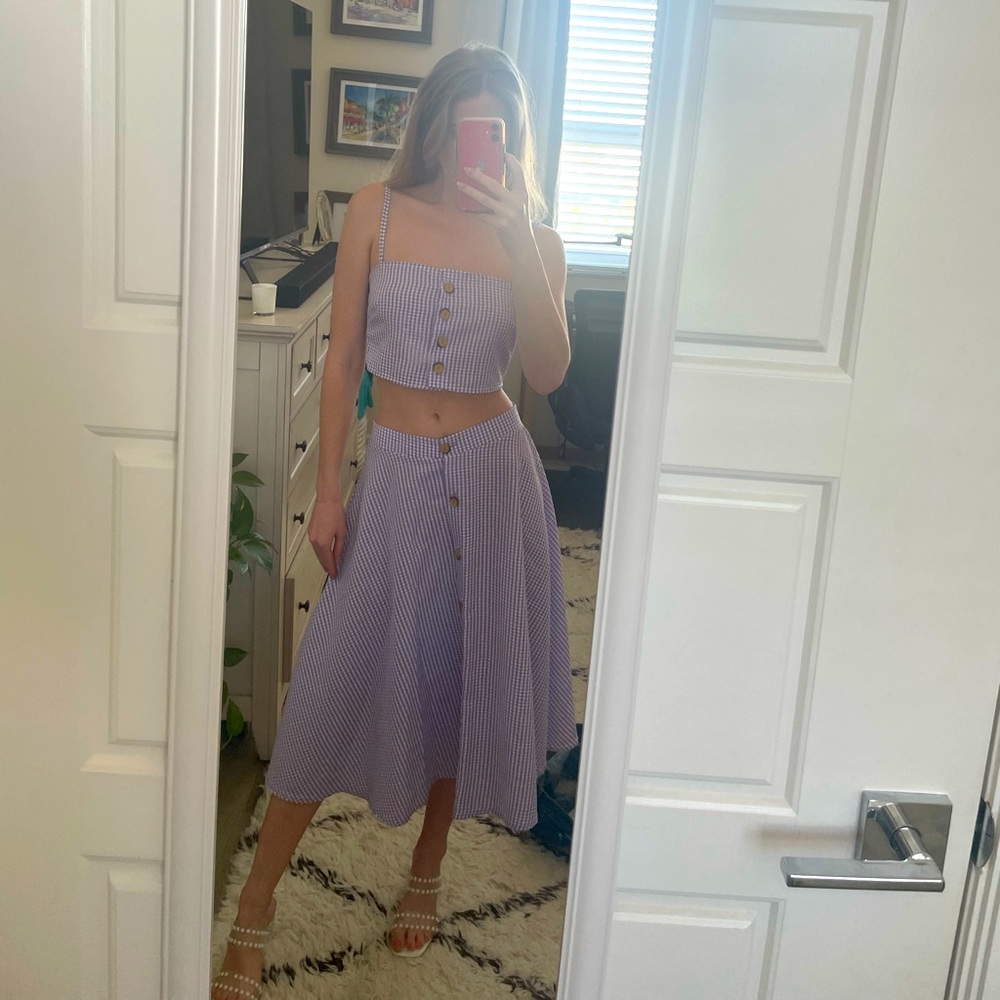 Nasty Gal set - top and skirt